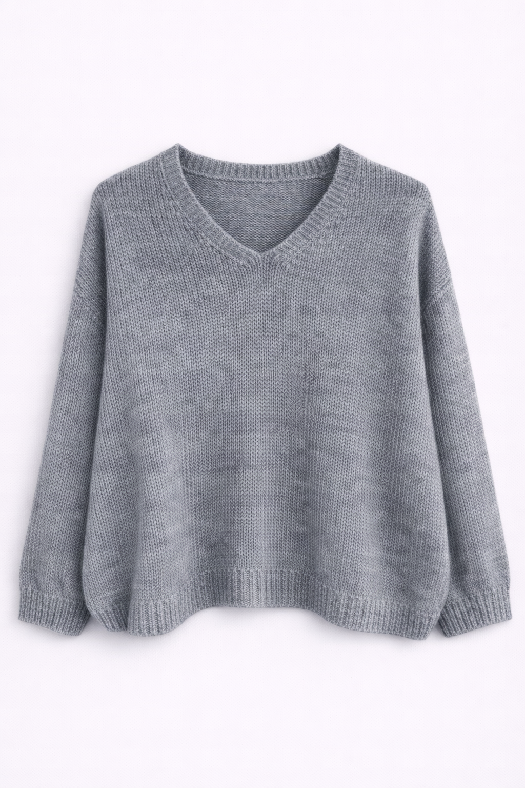 Pull Mohair Gris