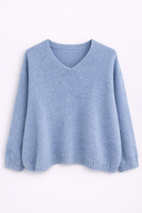 Pull Mohair Bleu