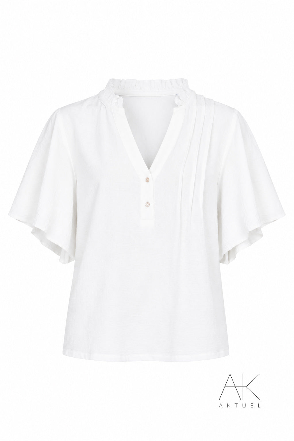 Blouse blanche fluide