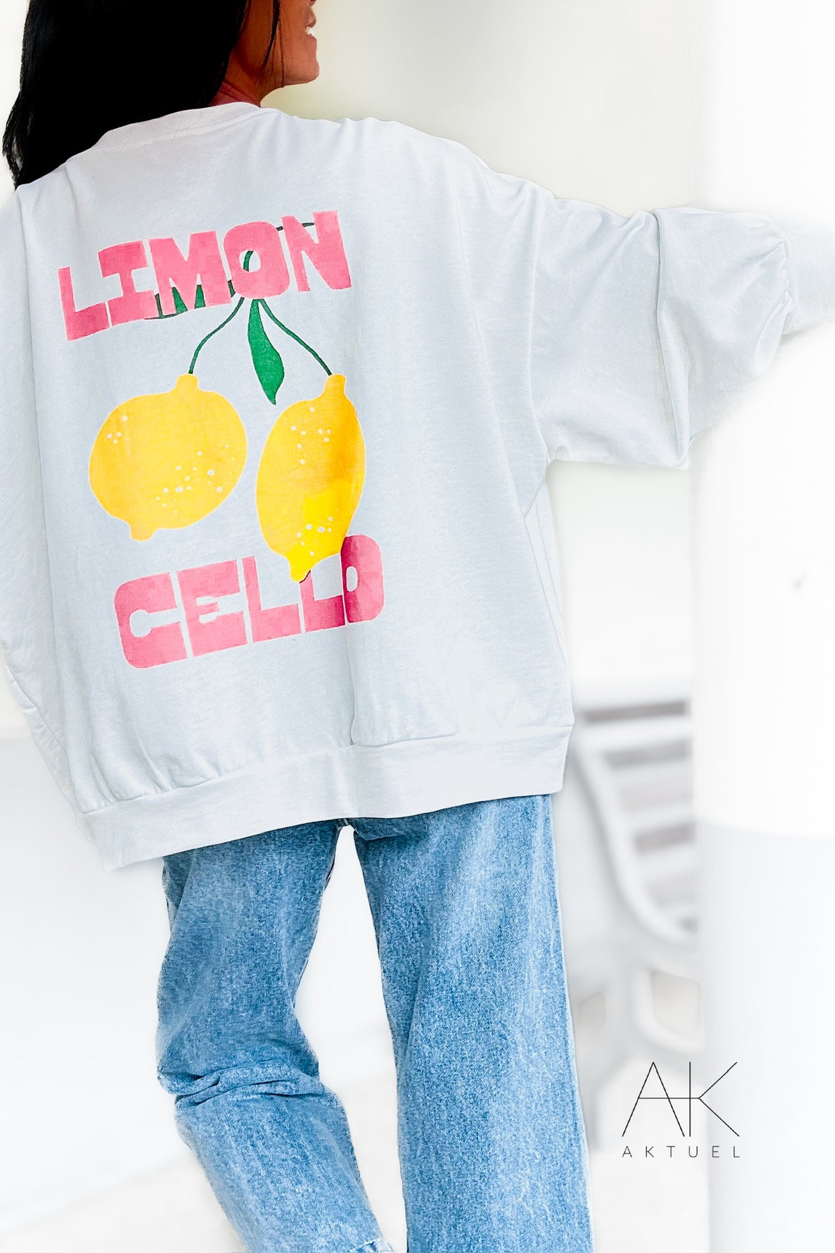 Sweat oversize "Limoncello"