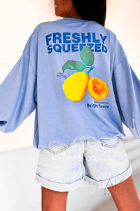 Sweat Bleu "Freshly Squeeze"