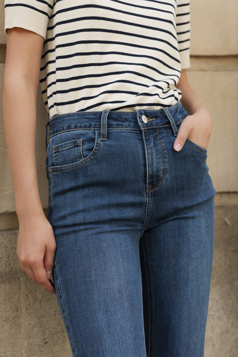 Jean Oraije Bleu Regular Bootcut