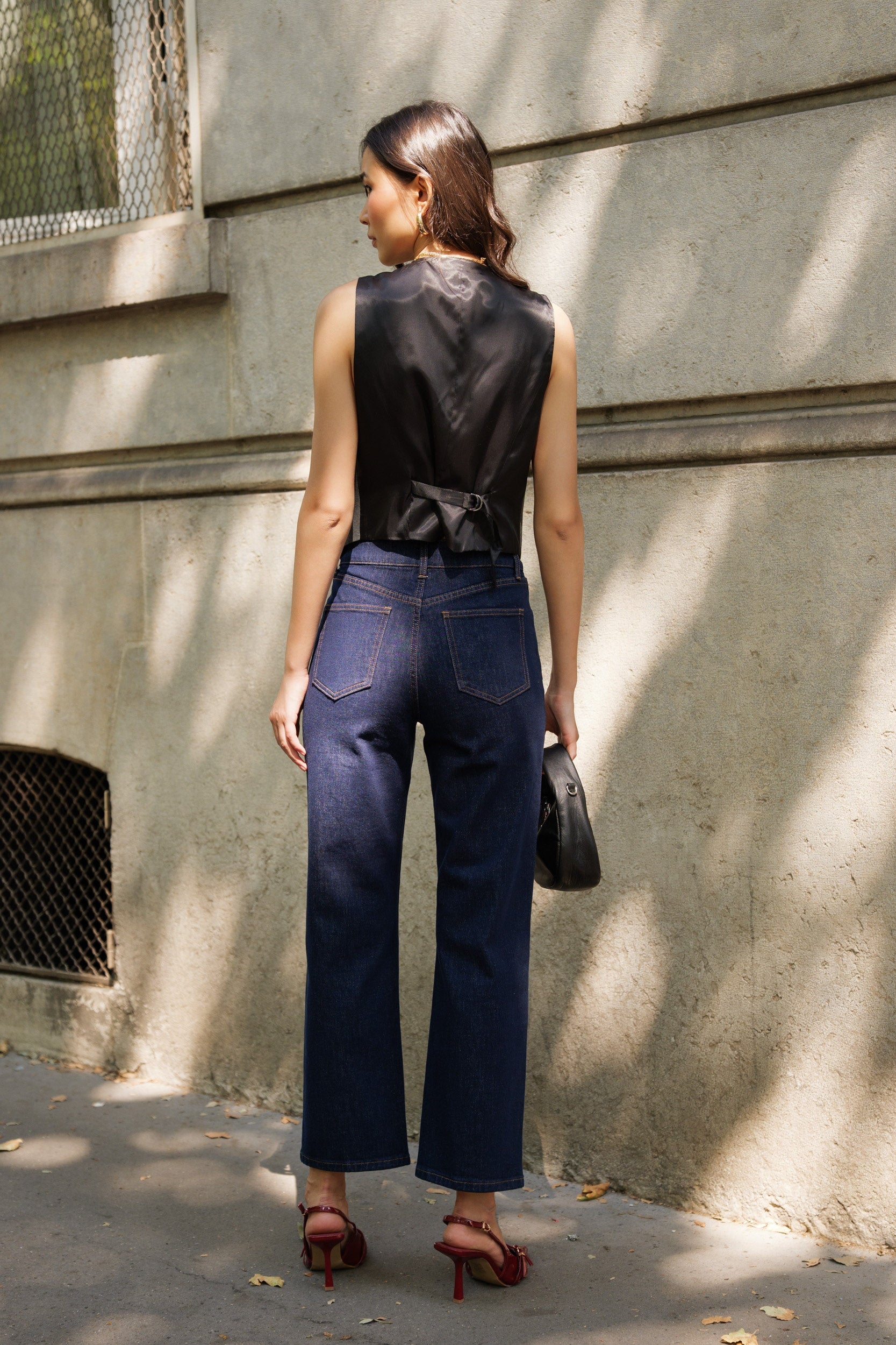 Jean Oraije ankle straight brut
