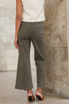 Jean Oraije kaki wide leg